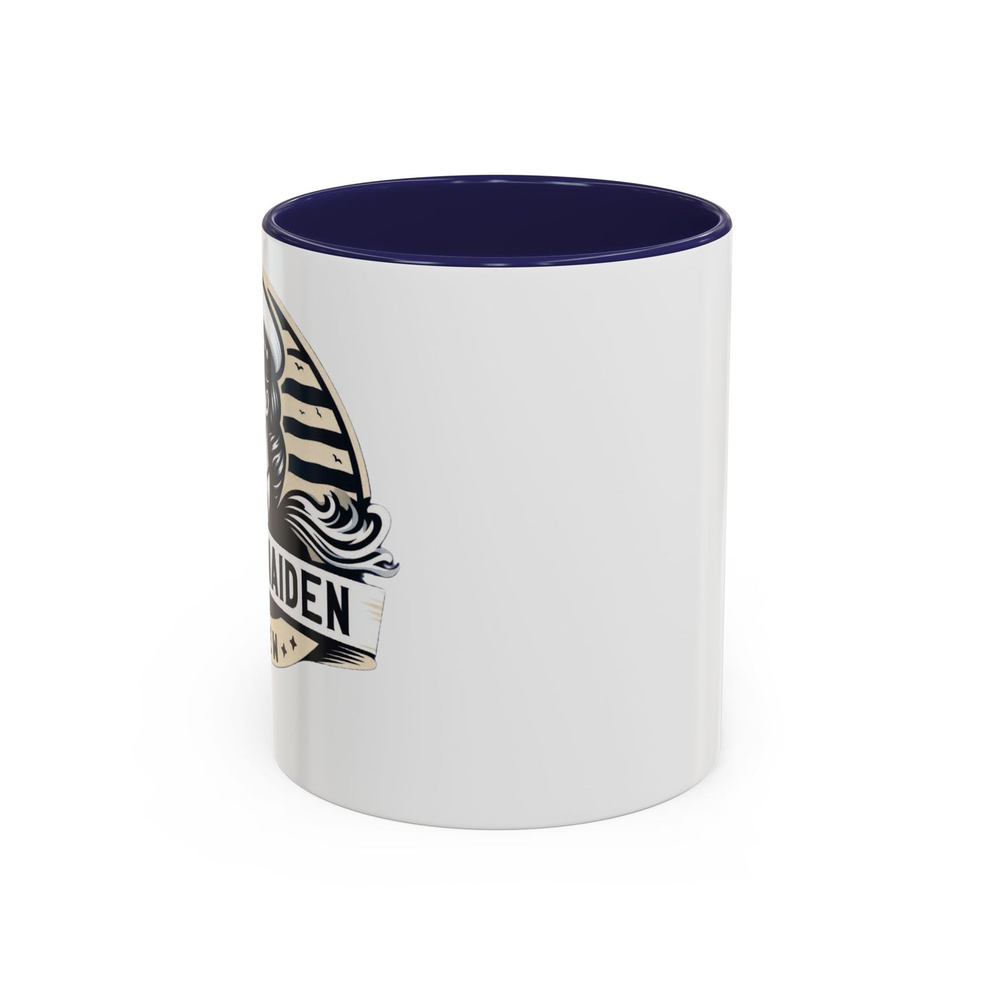 Ocean Maiden Brew Accent Coffee Mug - Nautical Inspired Gift for Coffee Lovers