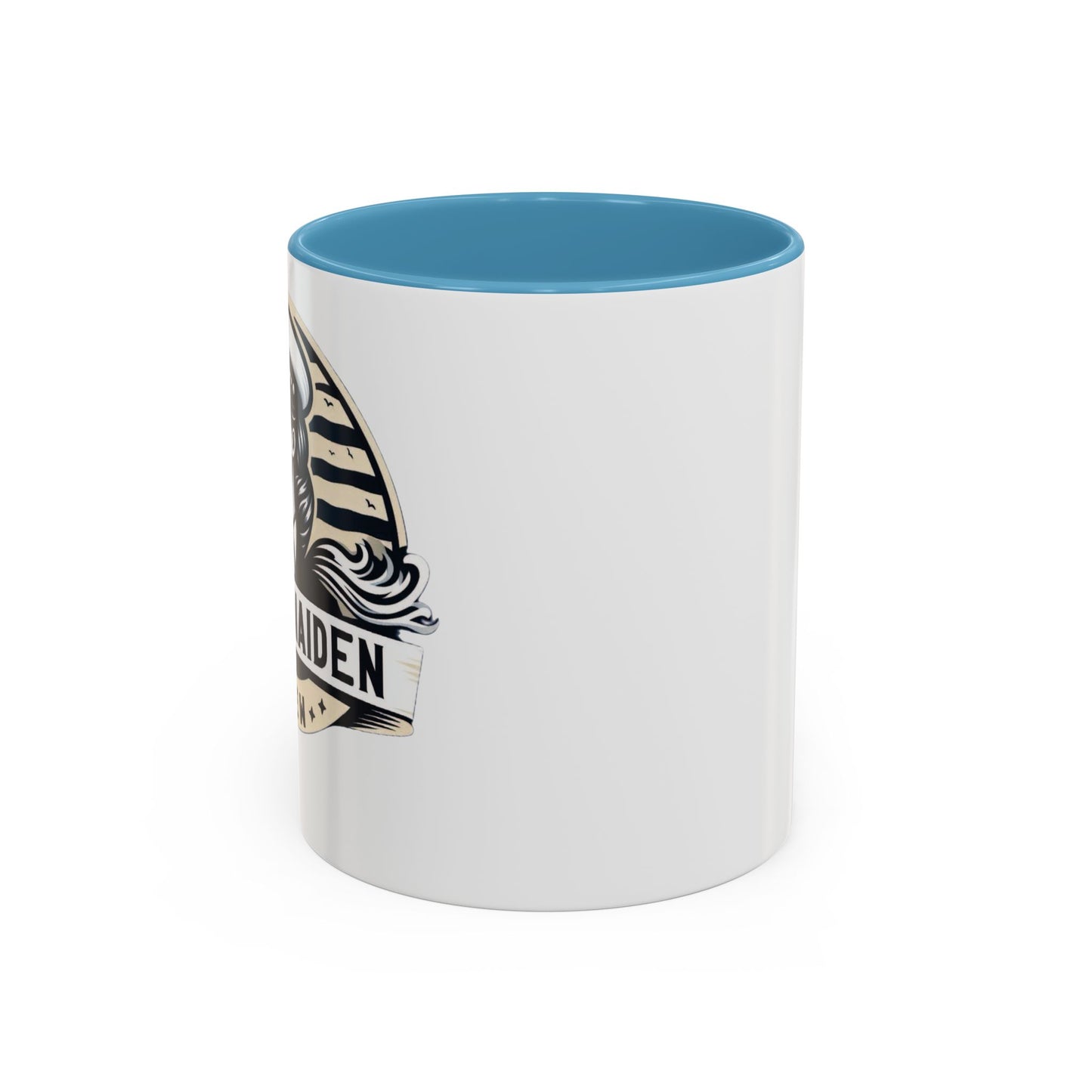 Ocean Maiden Brew Accent Coffee Mug - Nautical Inspired Gift for Coffee Lovers