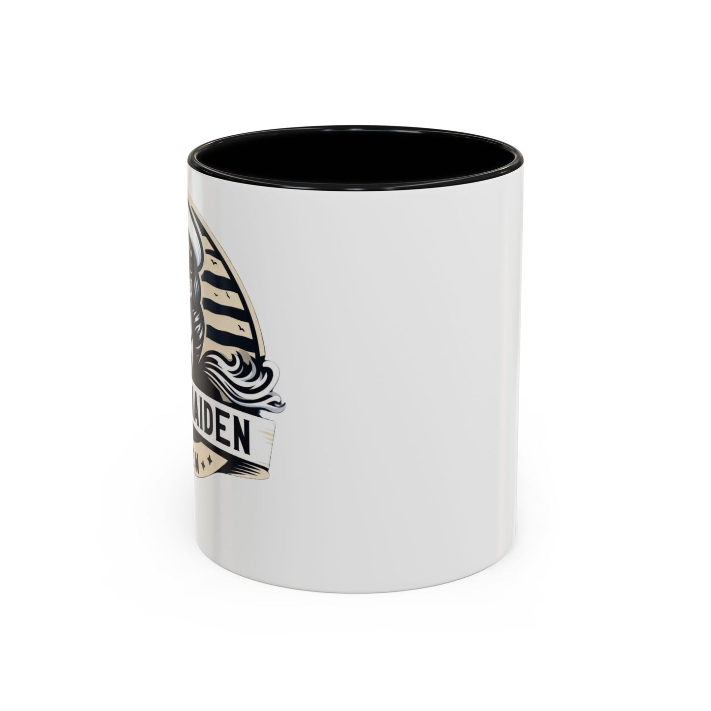 Ocean Maiden Brew Accent Coffee Mug - Nautical Inspired Gift for Coffee Lovers