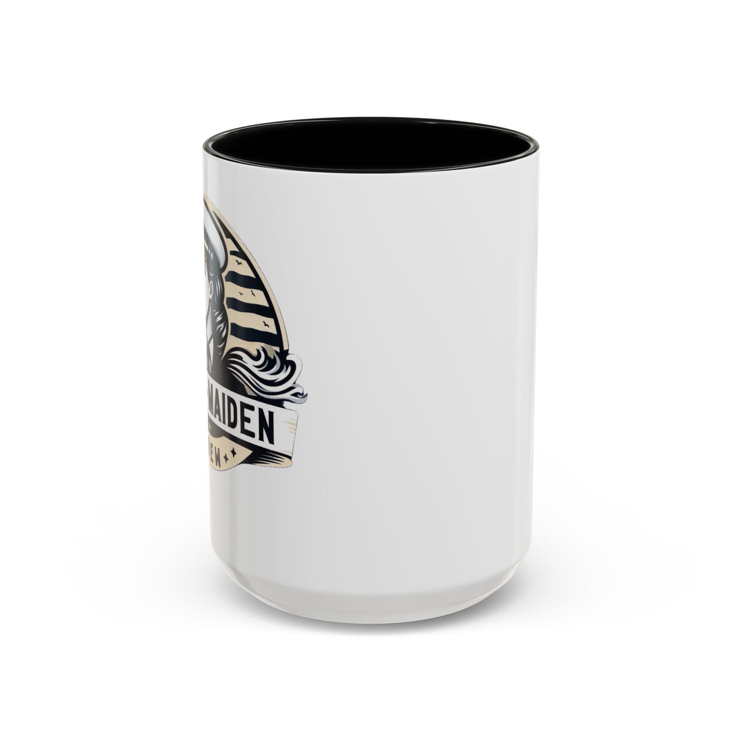 Ocean Maiden Brew Accent Coffee Mug - Nautical Inspired Gift for Coffee Lovers