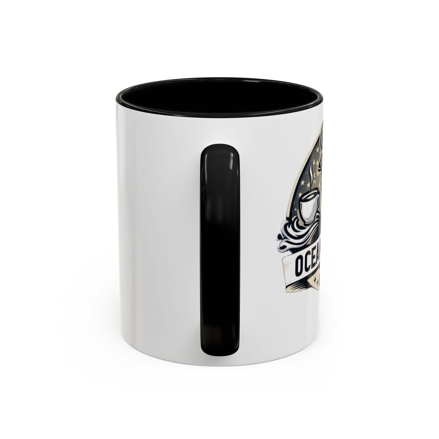 Ocean Maiden Brew Accent Coffee Mug - Nautical Inspired Gift for Coffee Lovers
