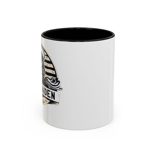 Ocean Maiden Brew Accent Coffee Mug - Nautical Inspired Gift for Coffee Lovers
