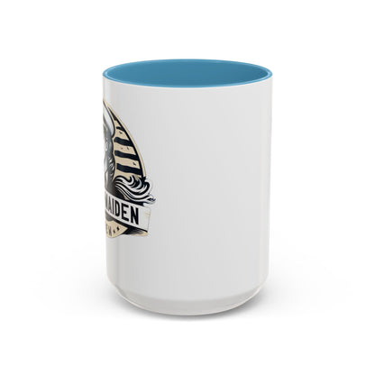 Ocean Maiden Brew Accent Coffee Mug - Nautical Inspired Gift for Coffee Lovers
